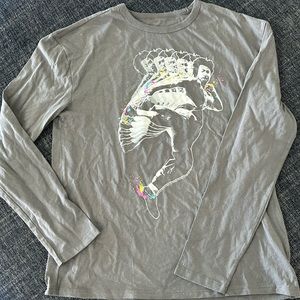 Long sleeve gap kids shirt.